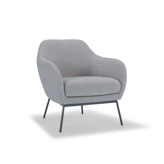 Zurich Accent Chair - Canna 452 Greymist