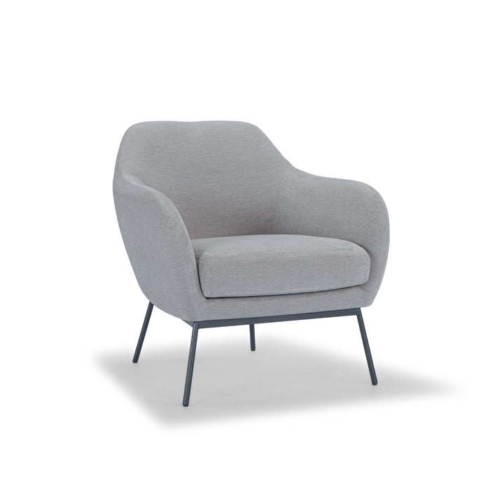 Zurich Accent Chair - Canna 452 Greymist