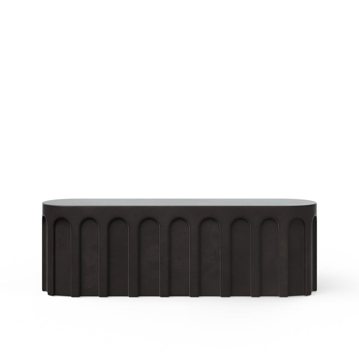 Atlas Indoor/Outdoor Concrete Bench - Lava