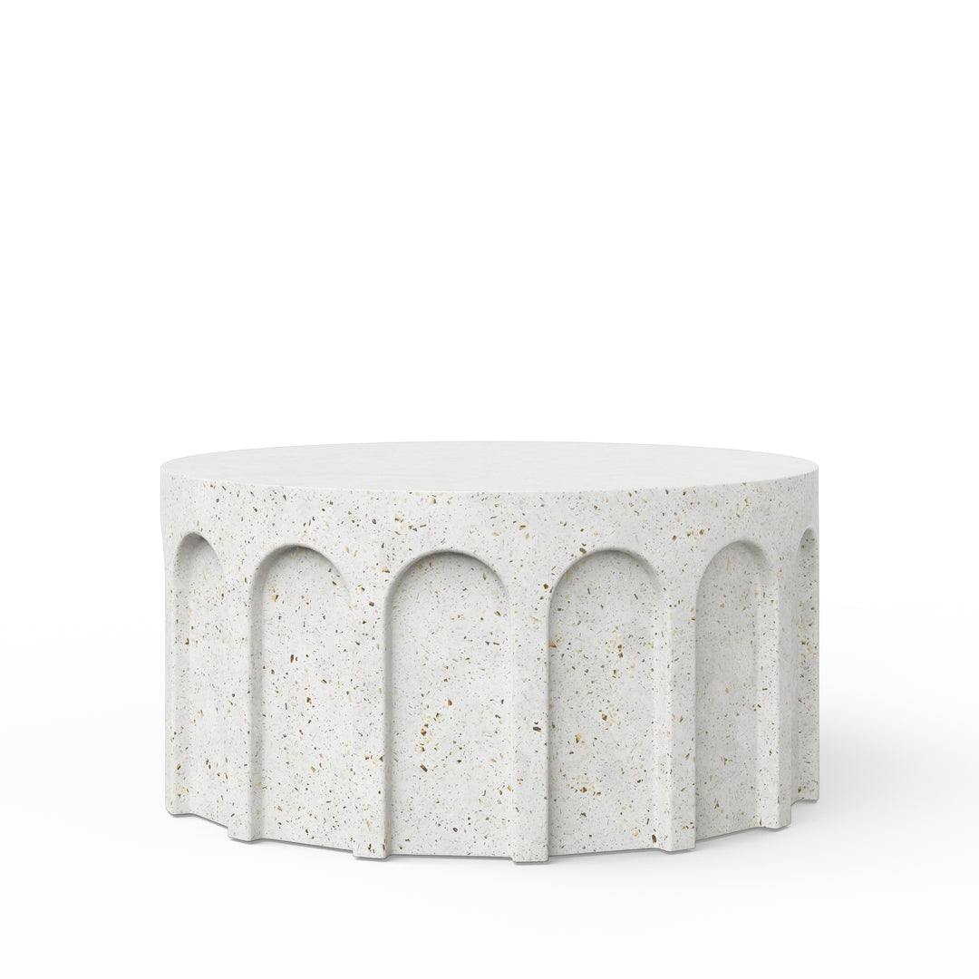 Atlas Round Indoor/Outdoor Concrete Coffee Table