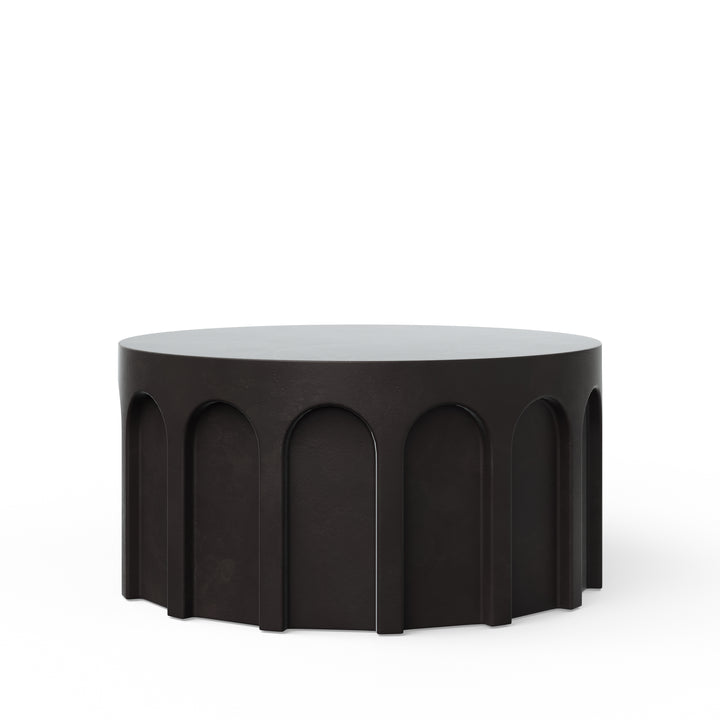Atlas Round Indoor/Outdoor Concrete Coffee Table