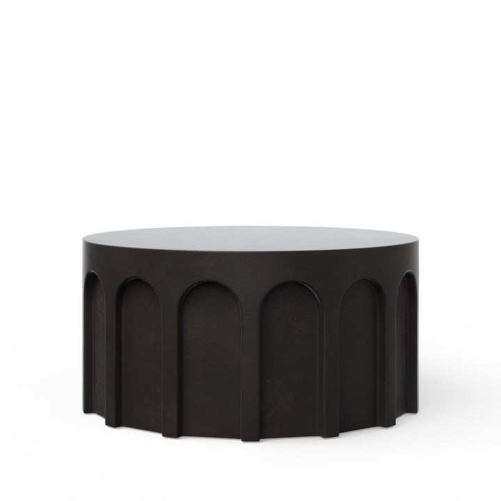 Atlas Round Indoor/Outdoor Concrete Coffee Table