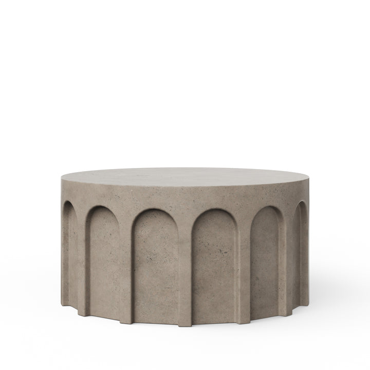 Atlas Round Indoor/Outdoor Concrete Coffee Table