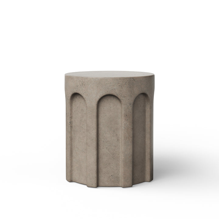 Atlas Indoor/Outdoor Concrete End Table