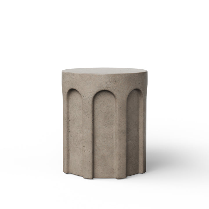 Atlas Indoor/Outdoor Concrete End Table
