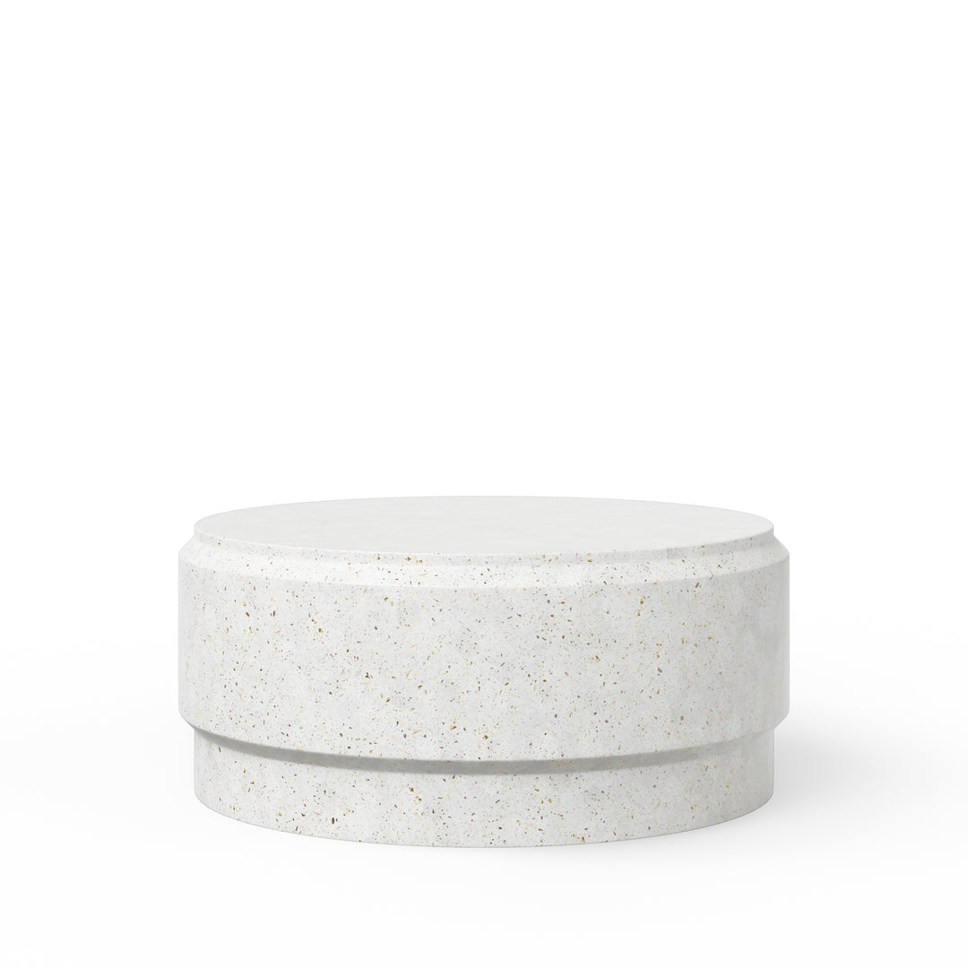 Barrel Round Indoor/Outdoor Concrete Coffee Table