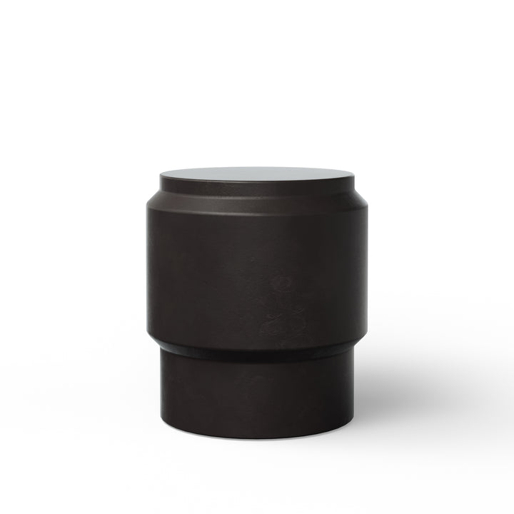 Barrel Indoor/Outdoor Concrete End Table