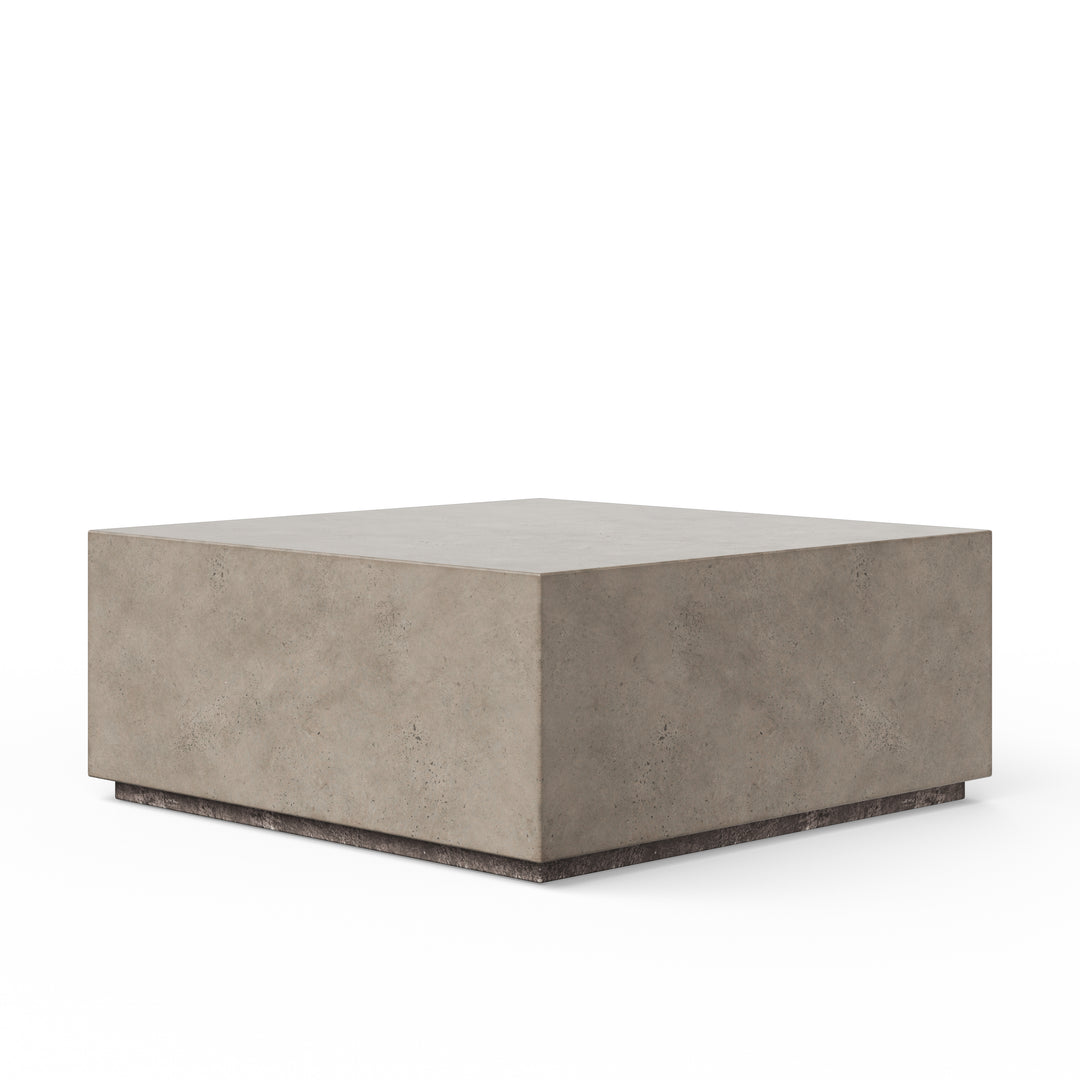 Bloc Square Indoor/Outdoor Concrete Coffee Table