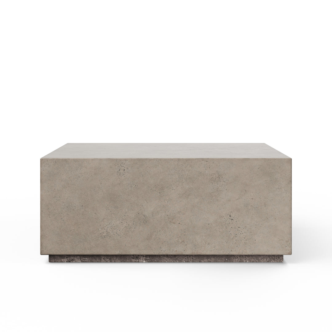 Bloc Square Indoor/Outdoor Concrete Coffee Table