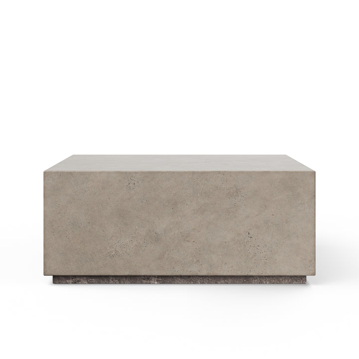 Bloc Square Indoor/Outdoor Concrete Coffee Table