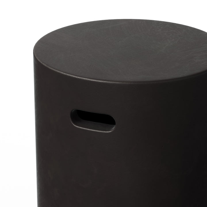 Cylinder Indoor/Outdoor Concrete Stool