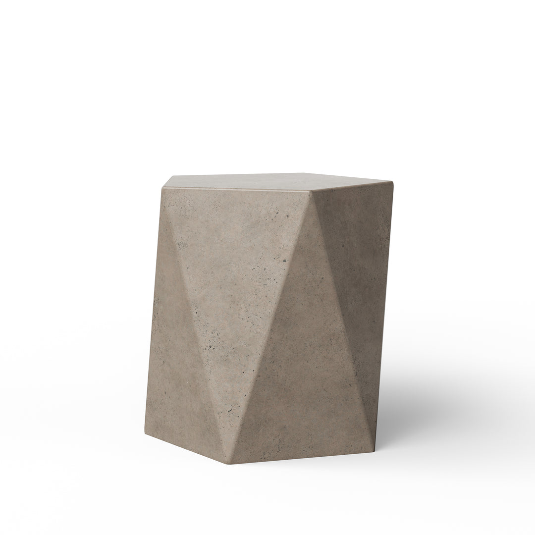 Kelson Indoor/Outdoor Concrete End Table