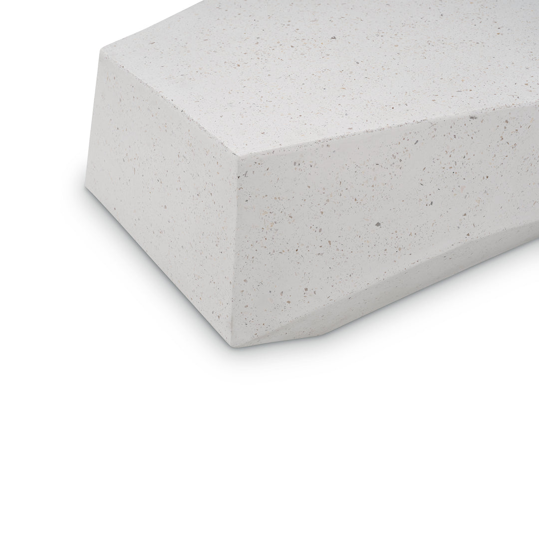 Kristal Coffee Table Ivory Terrazzo — silo_2