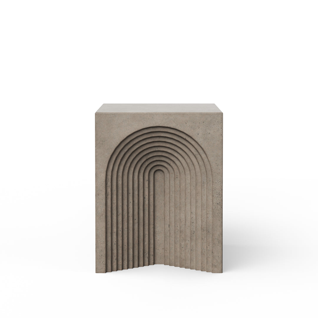 Orion Indoor/Outdoor Concrete End Table