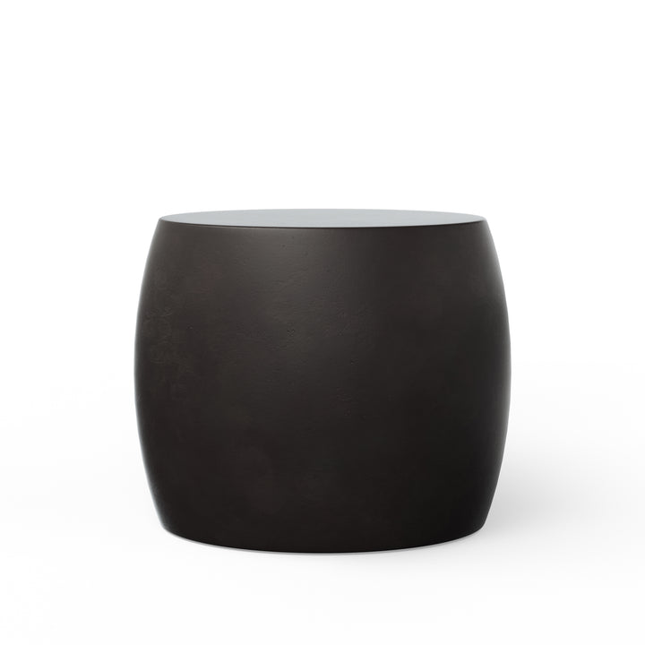 Pebble Indoor/Outdoor Concrete End Table - Lava
