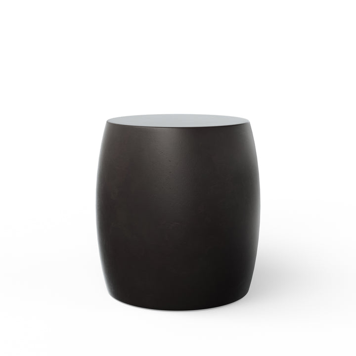 Pebble Indoor/Outdoor Concrete End Table - Lava