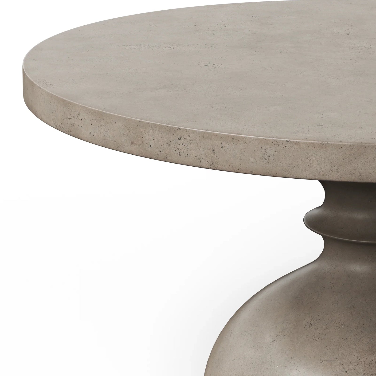 Urbia Mixx - Spindle 59" Round Dining Table OUTDOOR DINING TABLES
