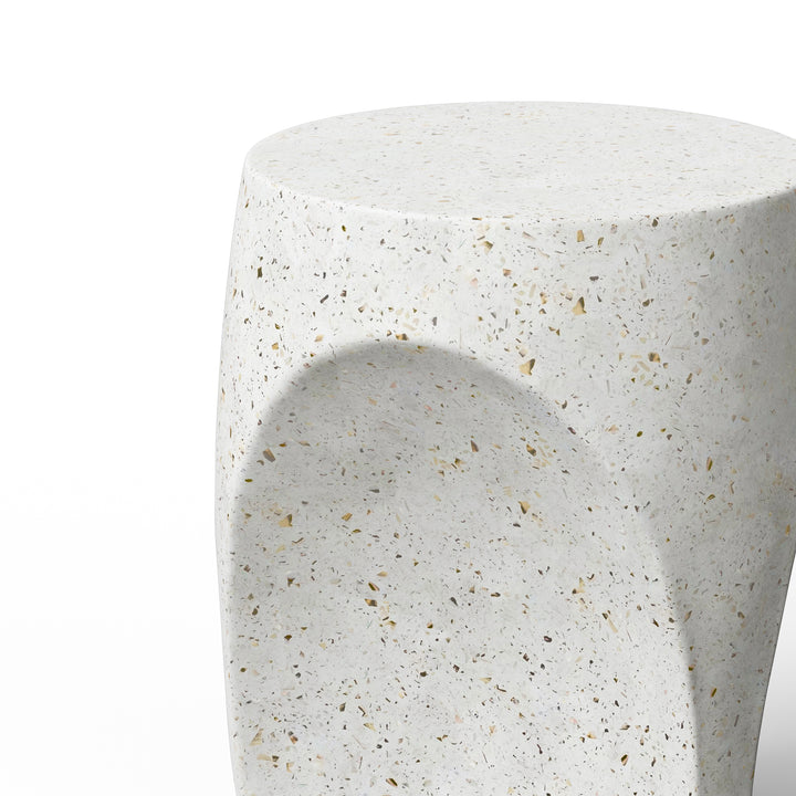 Thalia Indoor/Outdoor Concrete End Table