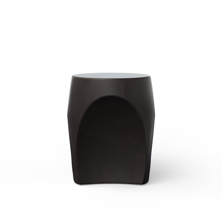 Thalia Indoor/Outdoor Concrete End Table - Lava