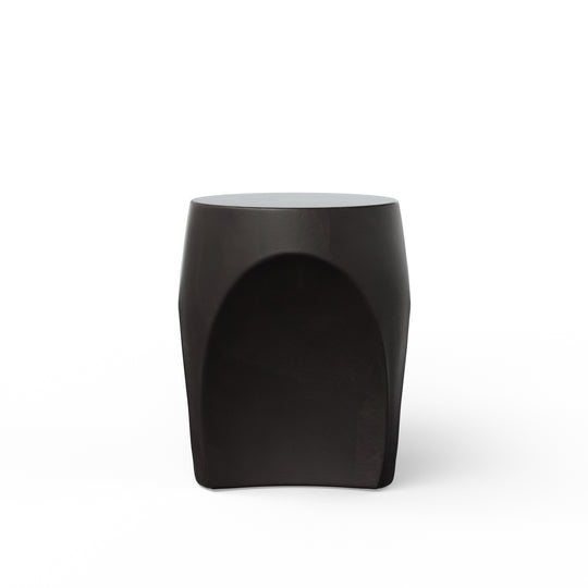 Thalia Indoor/Outdoor Concrete End Table - Lava