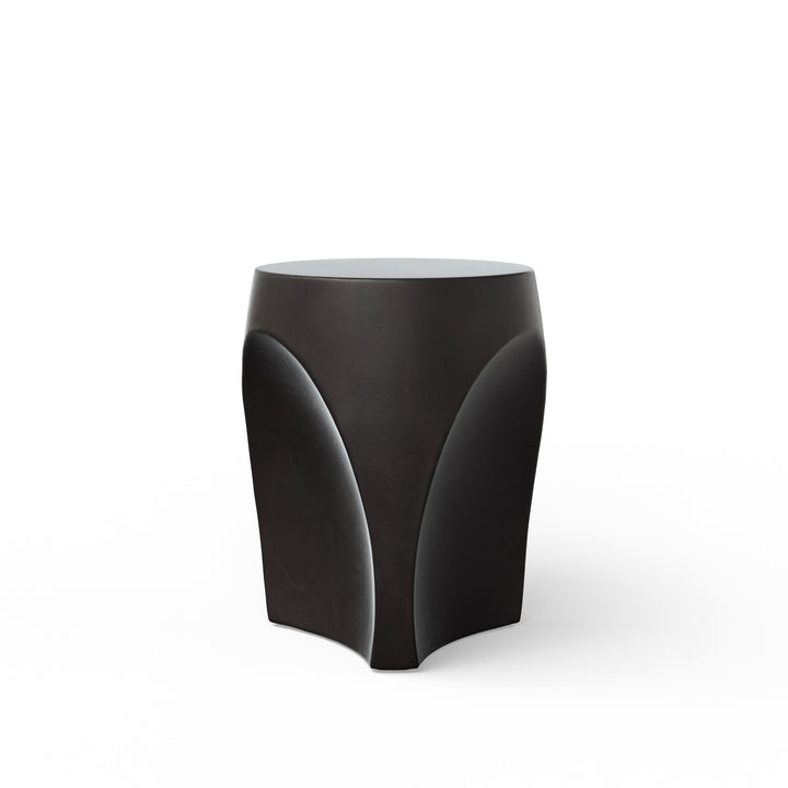 Thalia Indoor/Outdoor Concrete End Table - Lava