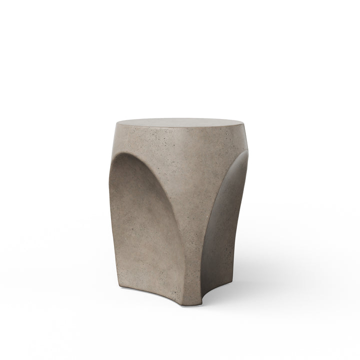 Thalia Indoor/Outdoor Concrete End Table