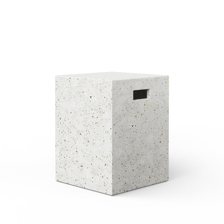 Una Indoor/Outdoor Concrete Stool