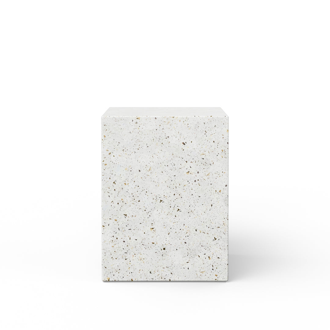 Una Indoor/Outdoor Concrete Stool