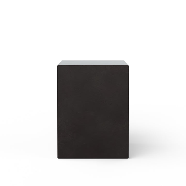 Una Indoor/Outdoor Concrete Stool - Lava