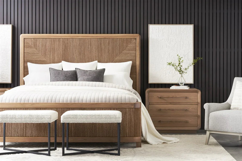 American Home Furniture Vanguard Furniture Form Three Drawer Nightstand