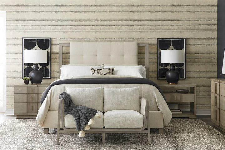 American Home Furniture Vanguard Furniture Talia King Bed Loom Program