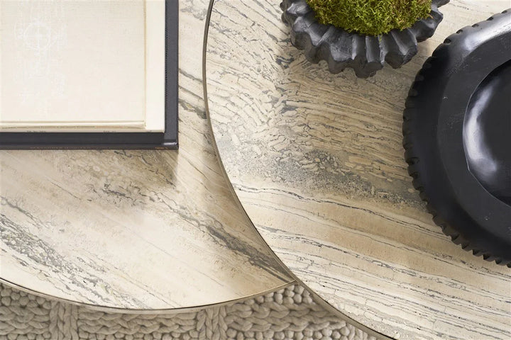 American Home Furniture Vanguard Furniture Noa Oval Cocktail Table