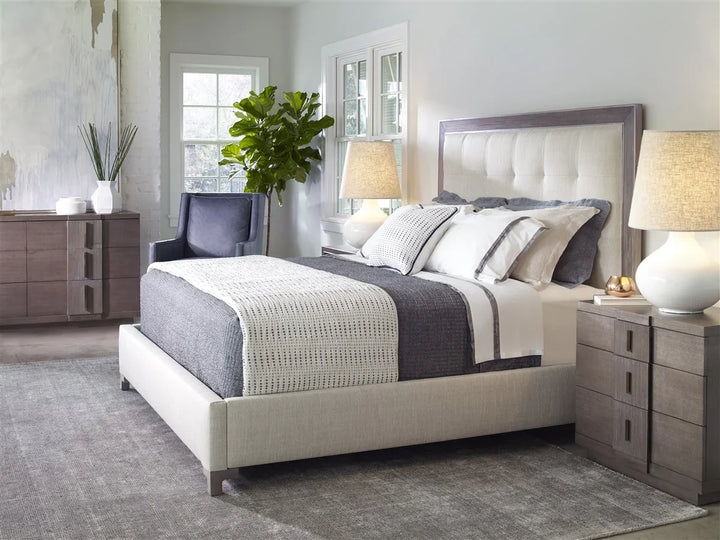 American Home Furniture Vanguard Furniture Louise King Bed Tannery & Loom Program