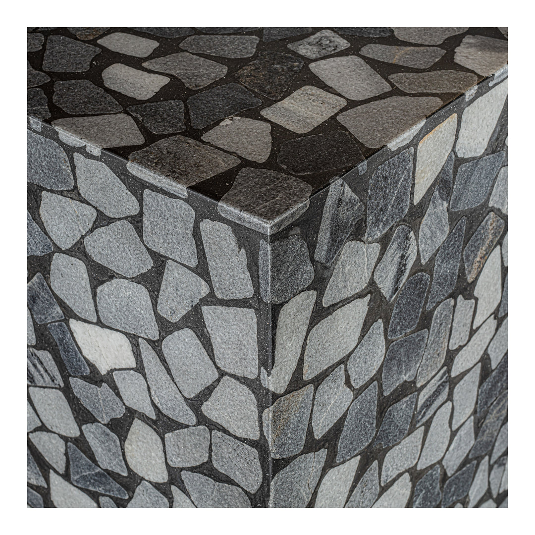 Moe's Home Collection - Kiri Outdoor Side Table Black - VH-1018-02 | American Home Furniture