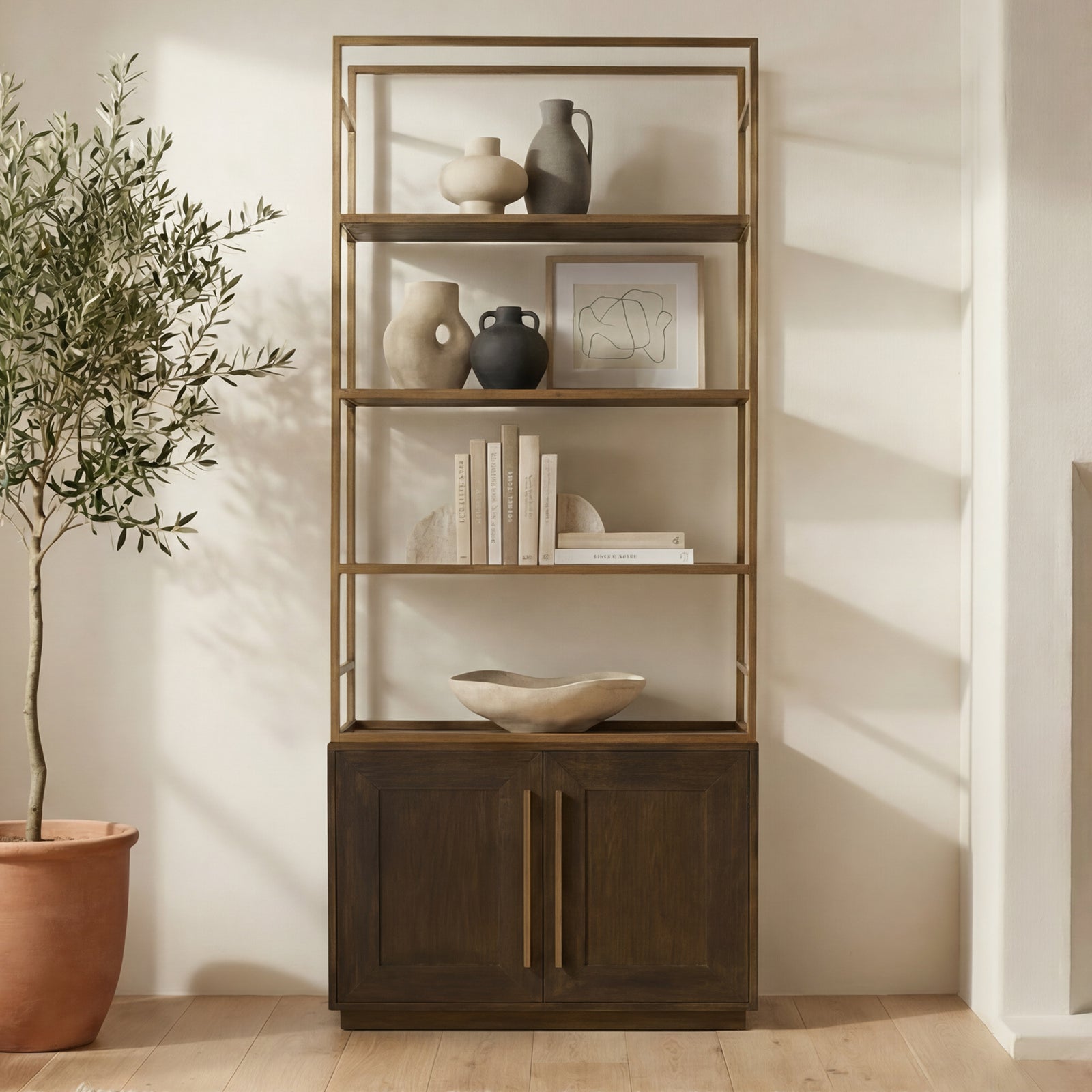 Moe's Home Collection - Elliot Bookshelf - VL-1001-03-0 | American Home Furniture