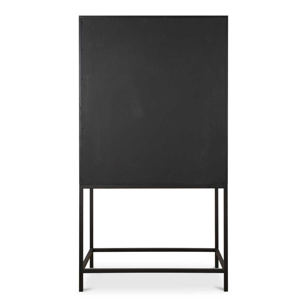 Moe's Home Collection - Mako Bar Cabinet Black - VL-1047-02 | American Home Furniture