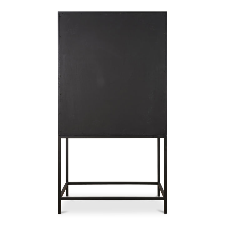 Moe's Home Collection - Mako Bar Cabinet Black - VL-1047-02 | American Home Furniture