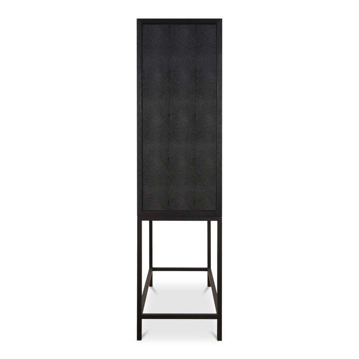 Moe's Home Collection - Mako Bar Cabinet Black - VL-1047-02 | American Home Furniture