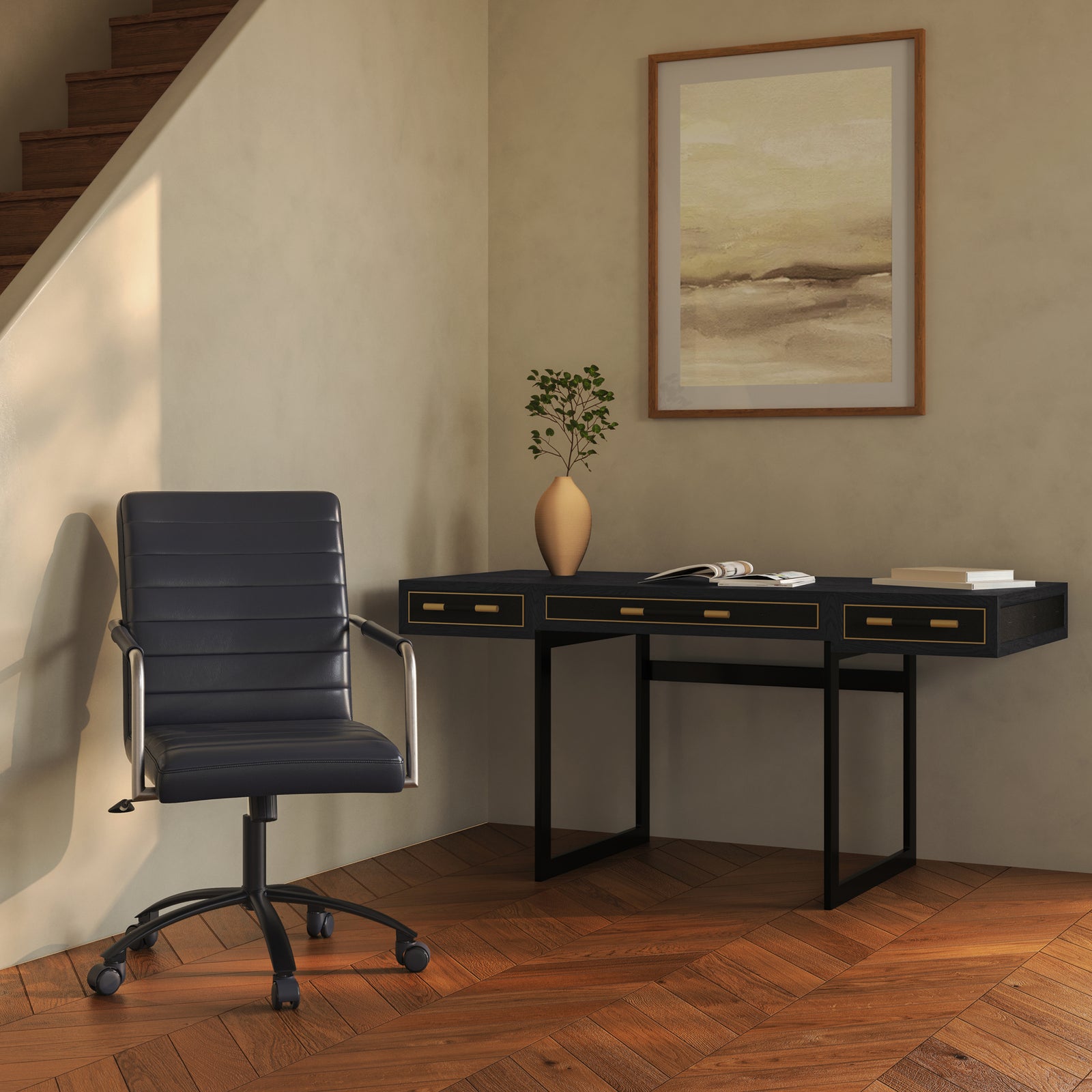 Moe's Home Collection - Mako Desk Black - VL-1053-02 | American Home Furniture