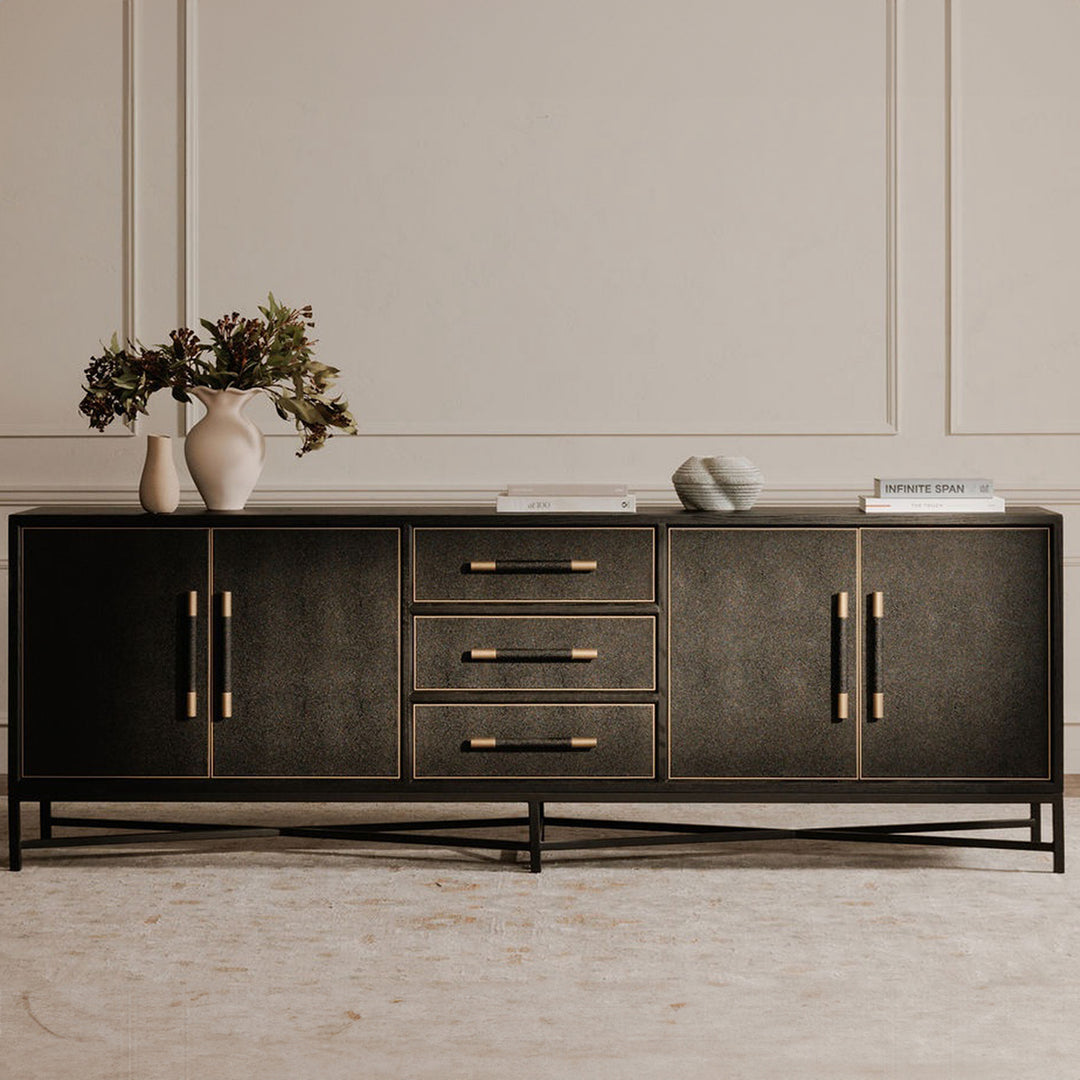 Moe's Home Collection - Mako Sideboard Large Black - VL-1061-02 | American Home Furniture