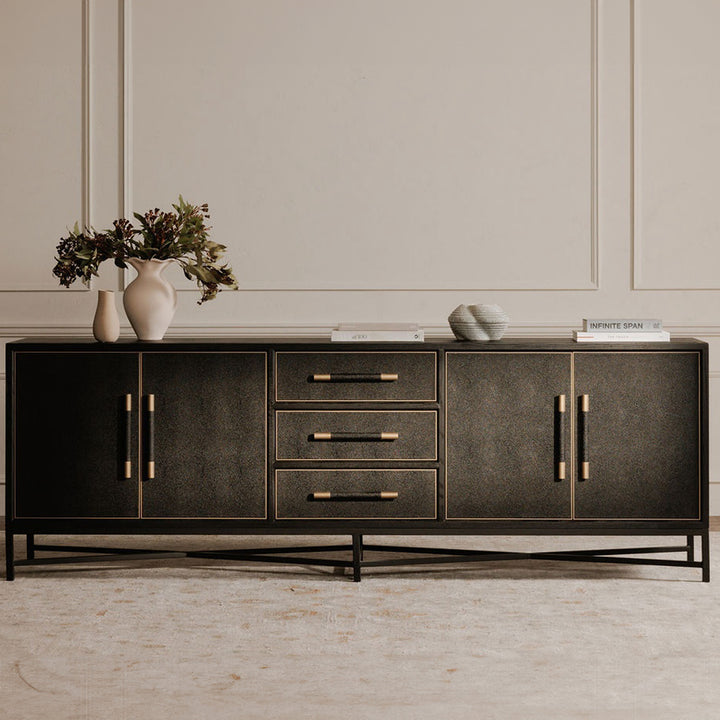 Moe's Home Collection - Mako Sideboard Large Black - VL-1061-02 | American Home Furniture