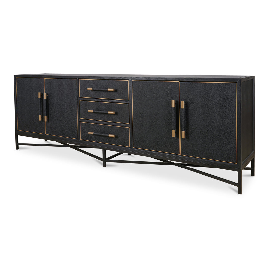 Moe's Home Collection - Mako Sideboard Large Black - VL-1061-02 | American Home Furniture