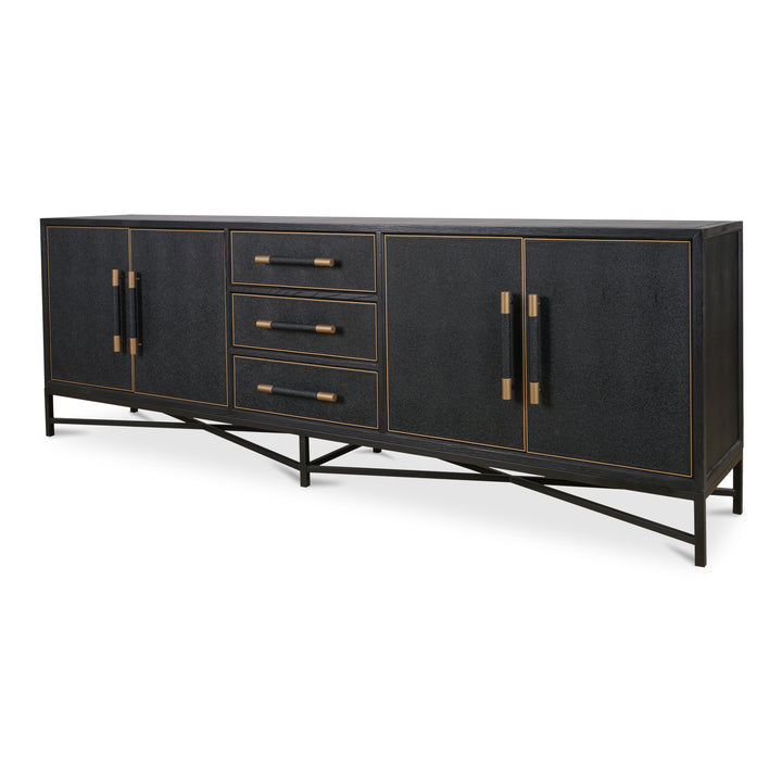 Moe's Home Collection - Mako Sideboard Large Black - VL-1061-02 | American Home Furniture