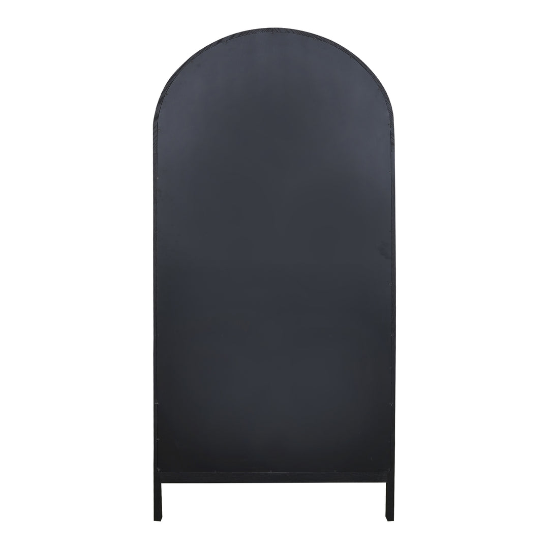 Moe's Home Collection - Wilde Display Cabinet Black Oak - VL-1067-02 | American Home Furniture