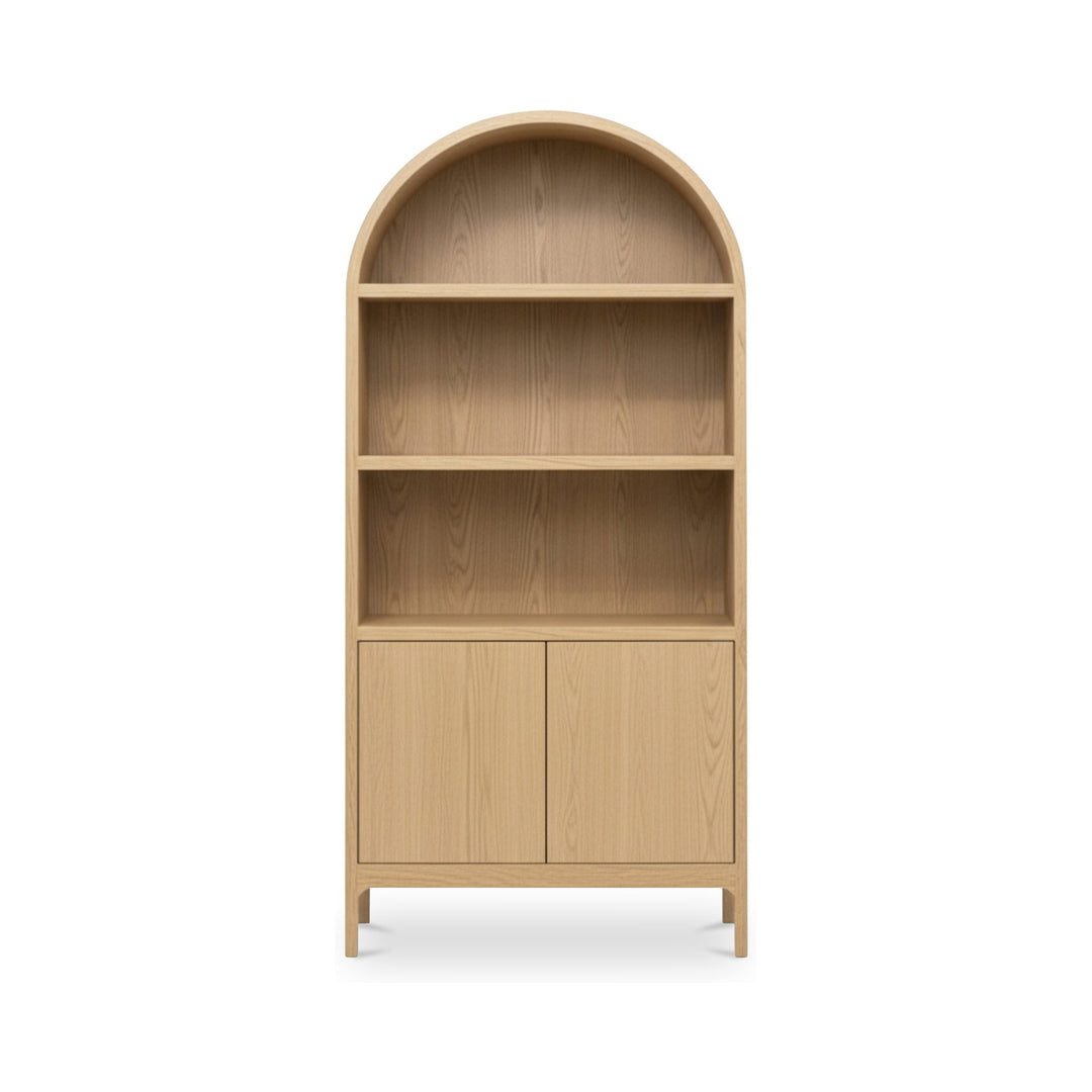 Wilde Display Cabinet Black Oak