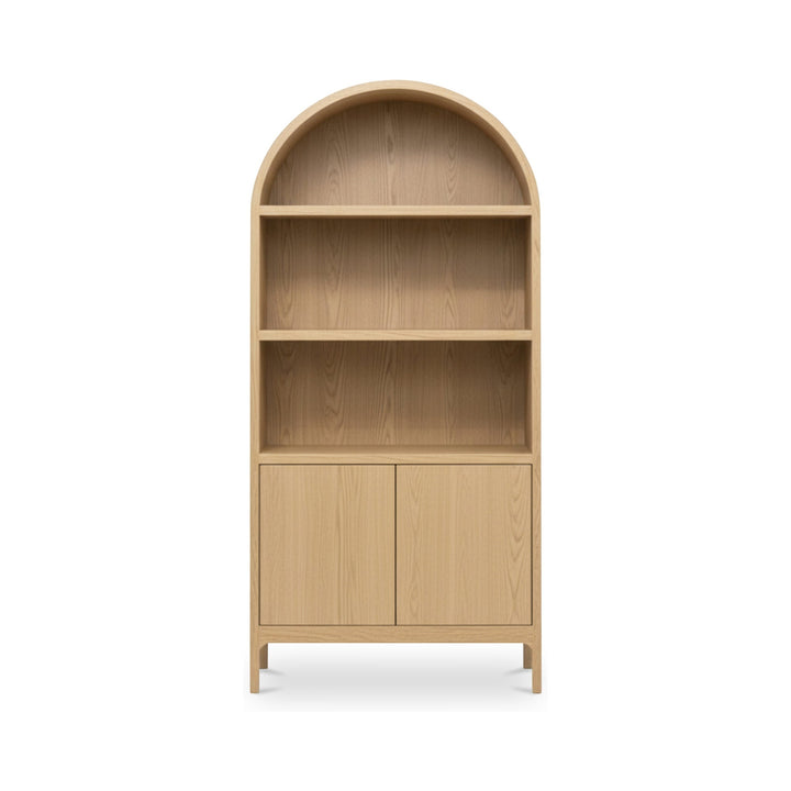 Wilde Display Cabinet Black Oak