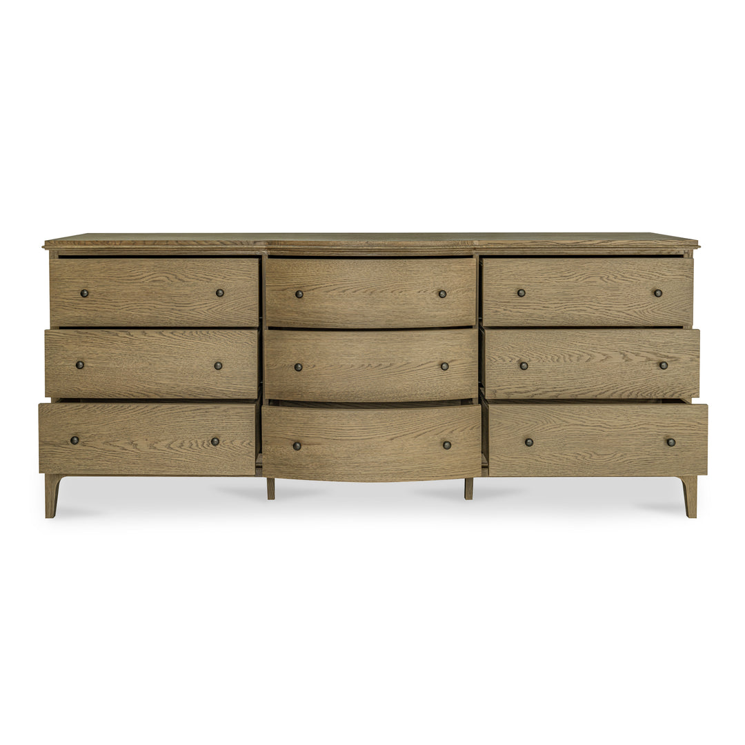 American Home Furniture Moe's Home Collection Sadie 9 Drawer Dresser