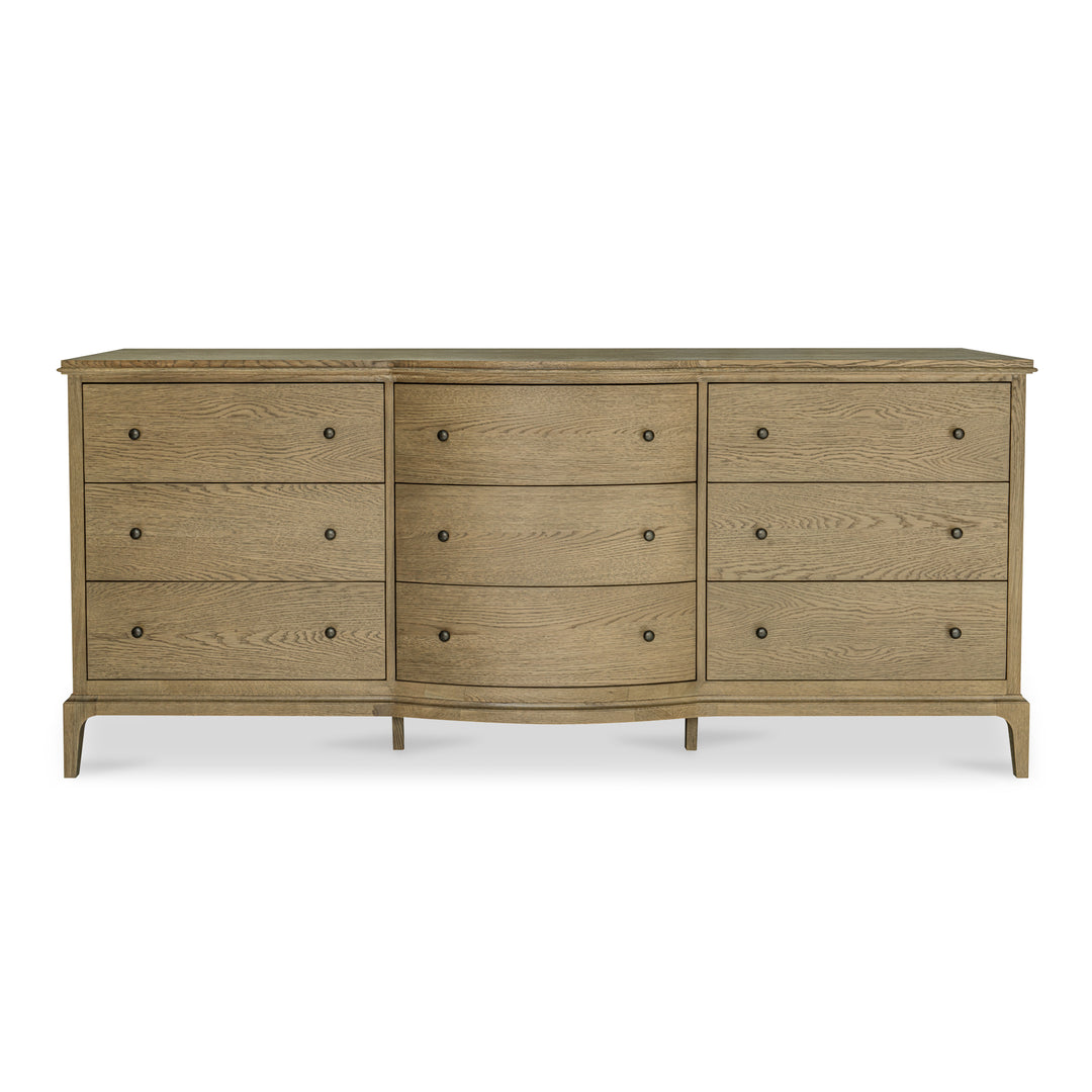 American Home Furniture Moe's Home Collection Sadie 9 Drawer Dresser