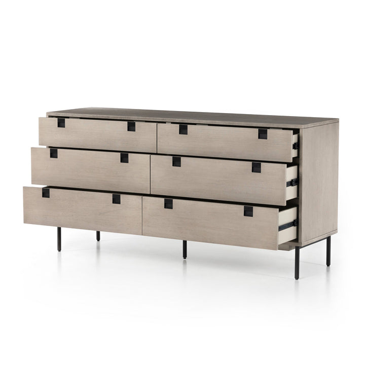 Four Hands - Carly 6 Drawer Dresser - VPTN-185 | American Home Furniture