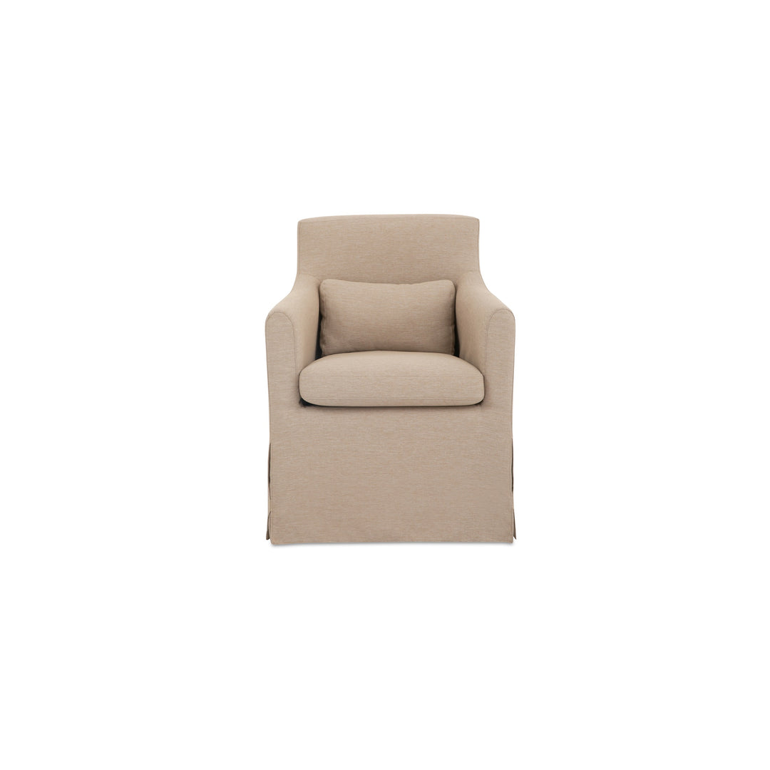 Lydia Outdoor Slipcover Dining Chair